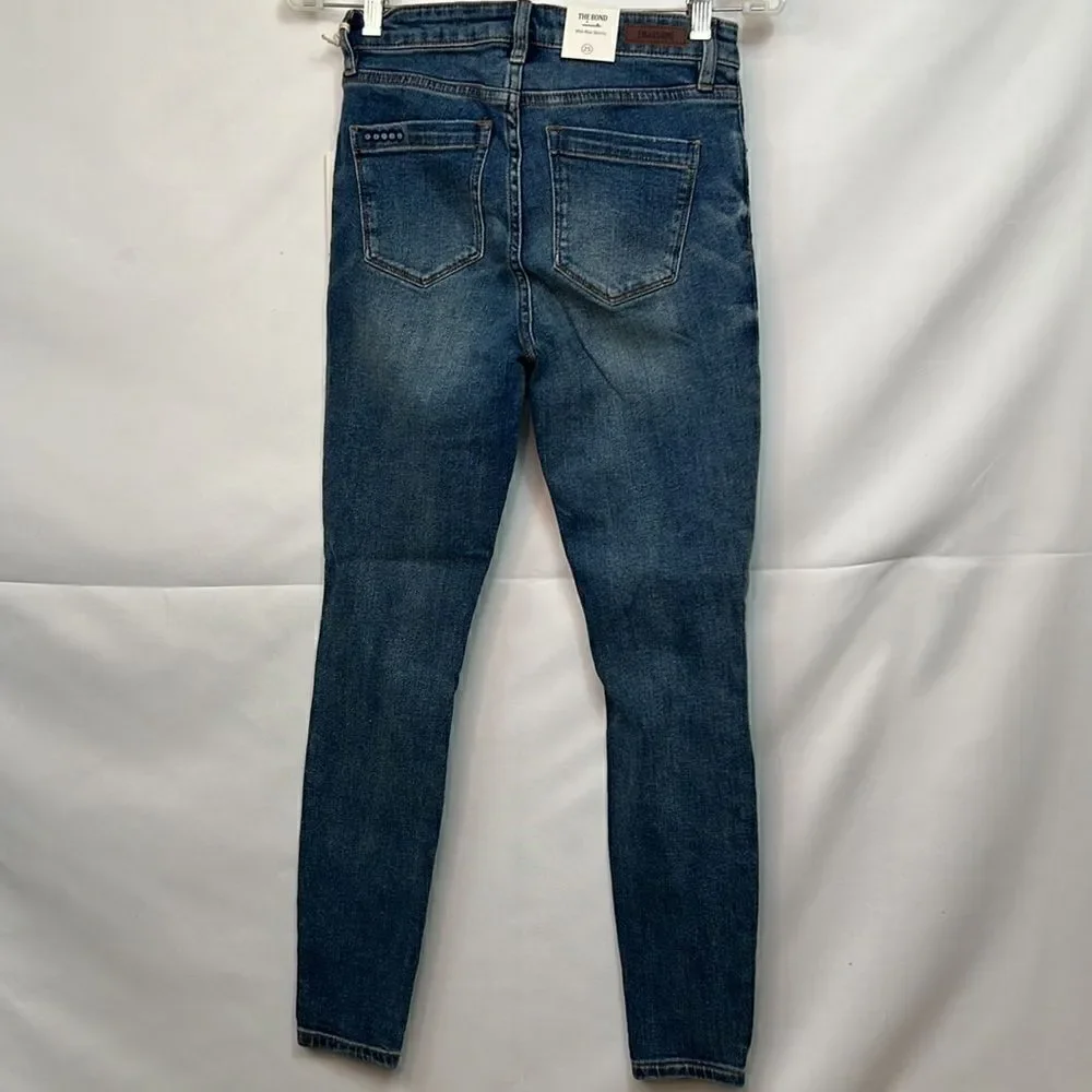 Blank NYC the Bond Mid-rise Skinny Jeans size 25 NWT